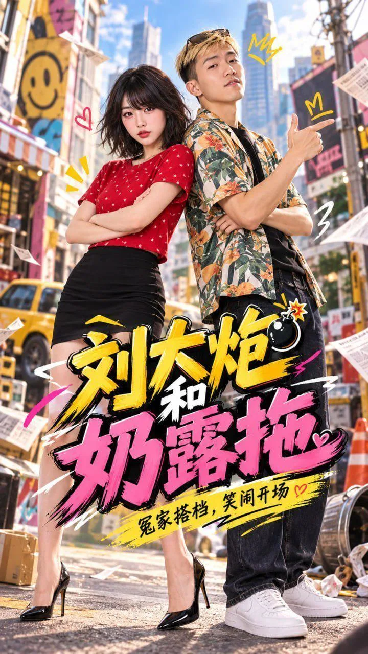 刘大炮和奶露拖 海报