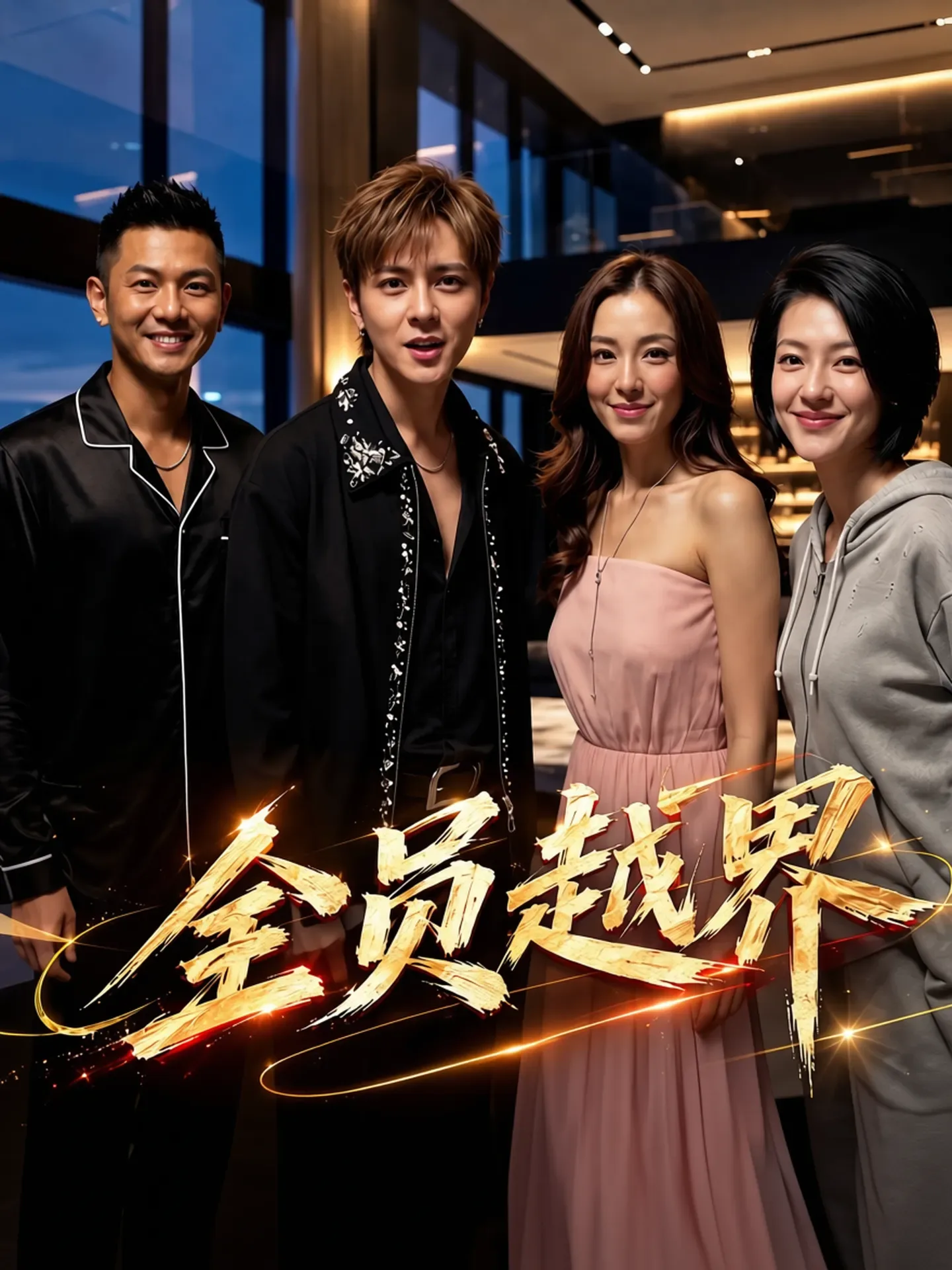 全员越界 海报