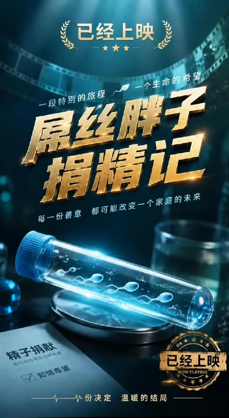屌丝胖子捐精记 海报