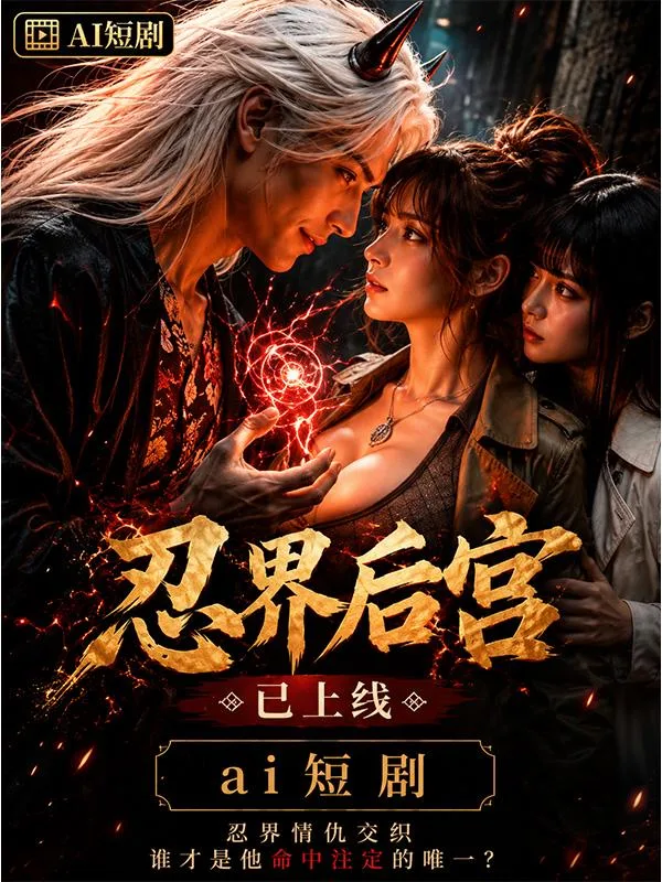 忍界后宫 第一季已上线 忍界美女收集 ai短剧 忍界情欲故事 后宫缠绵 海报