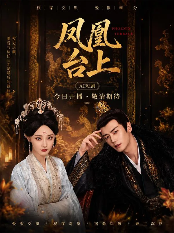 凤凰台上 绝美江湖 AI短剧 深夜连看 六大古装极品女神极致风情 海报