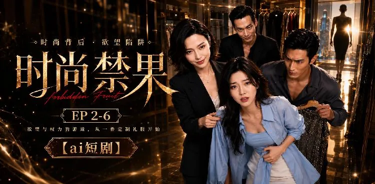 时尚禁果 EP-2-6 时尚圈禁忌 ai短剧 禁果情欲故事 时尚缠绵 海报
