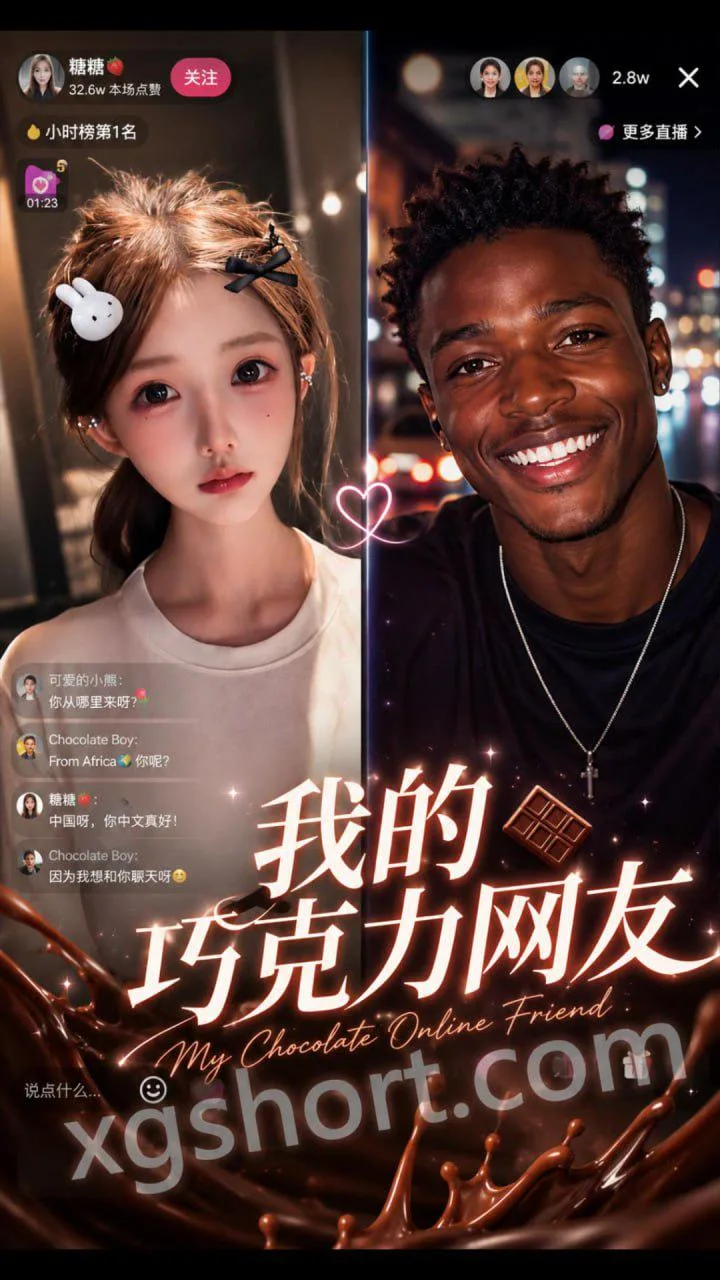 我的巧克力网友 海报