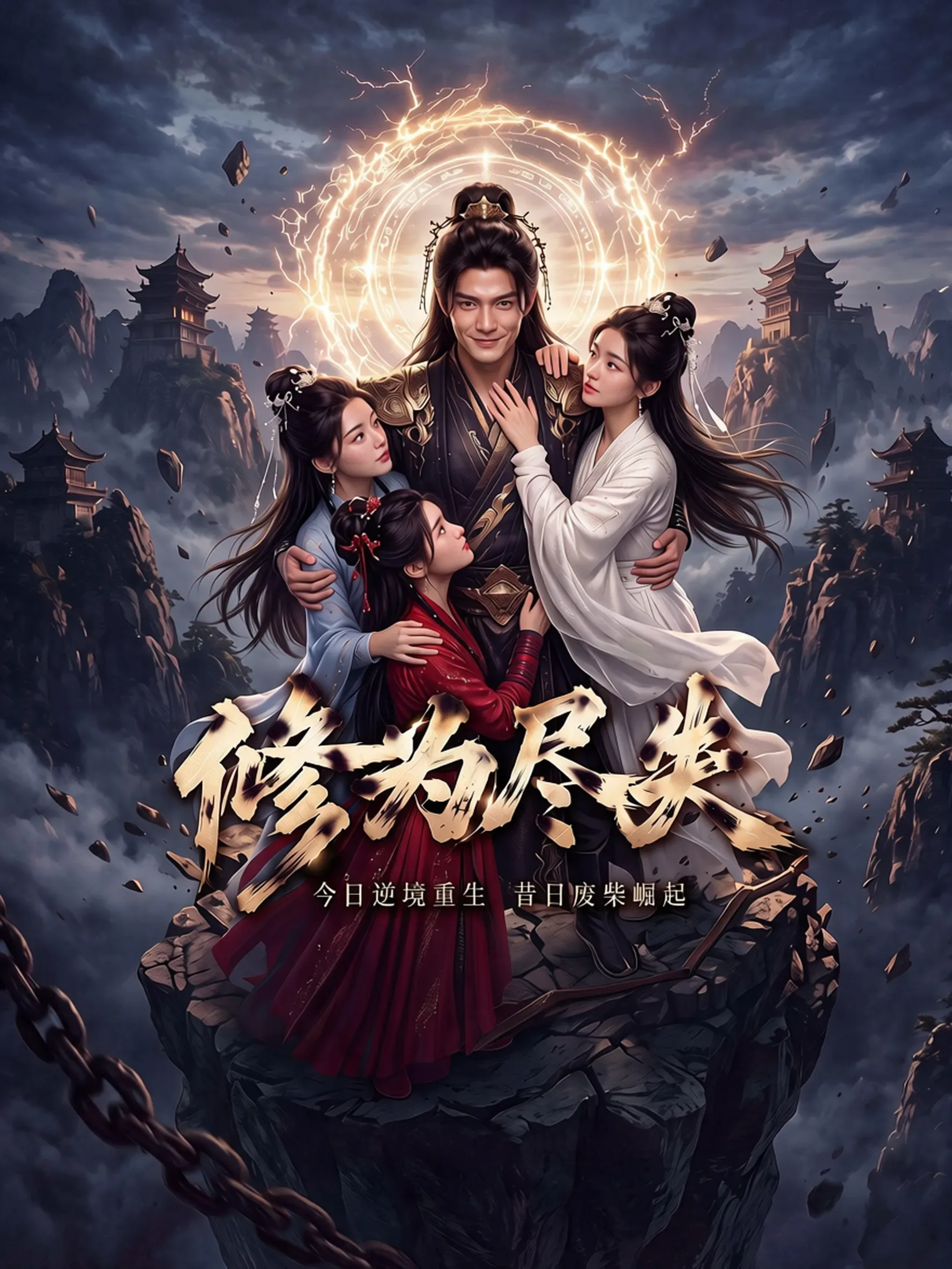 修为尽失:师姐们请自重 海报