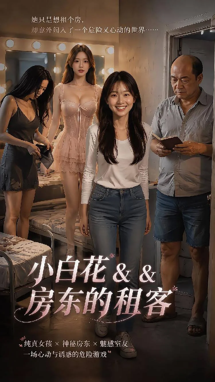 小白花&房东的女租客 海报