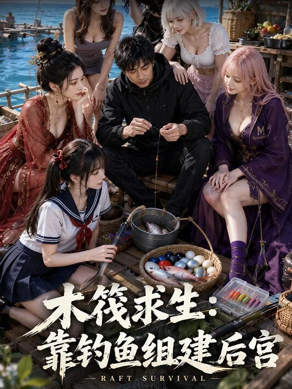 木筏求生:靠钓鱼组建后宫第一季 海报