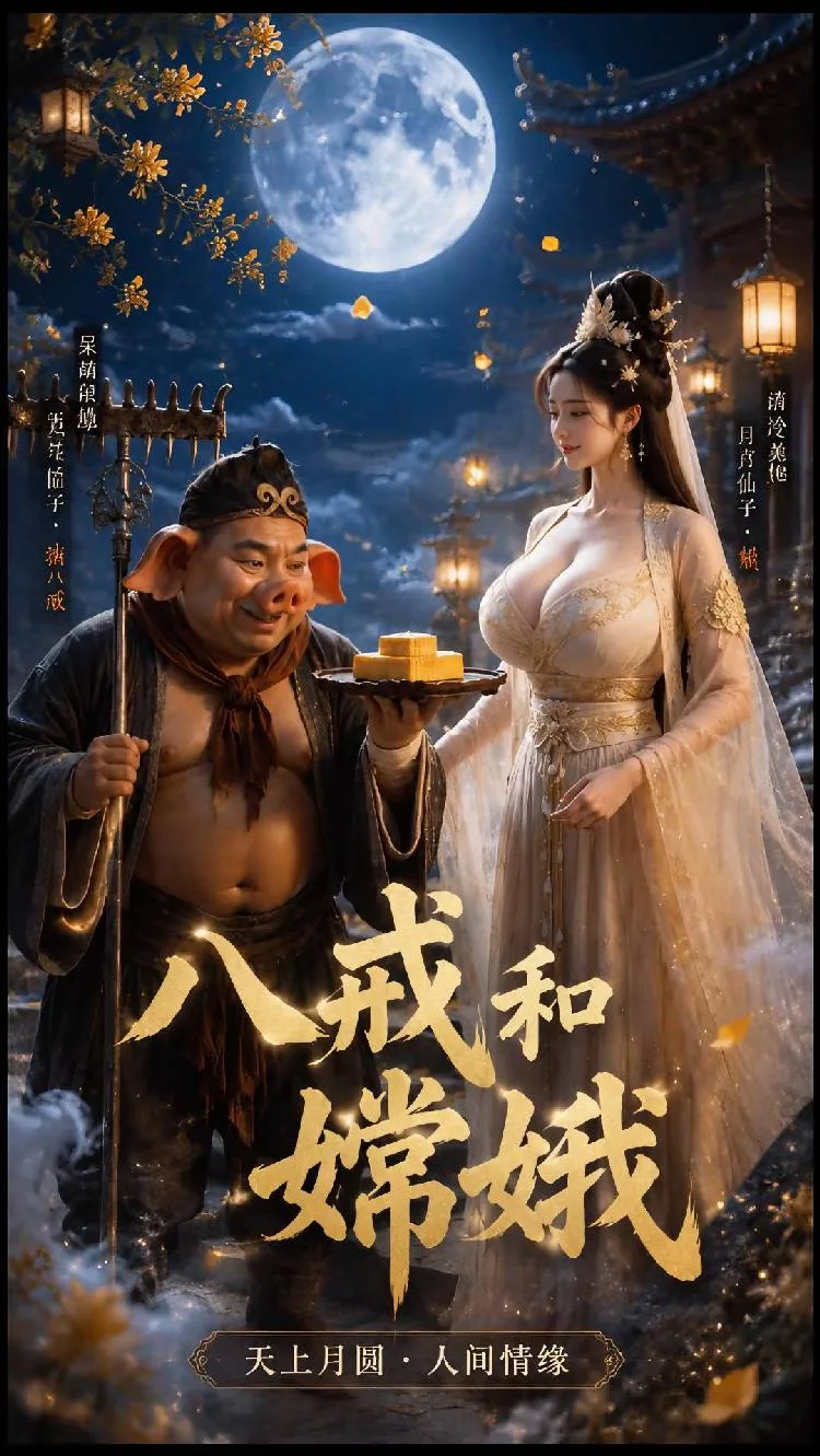 八戒和嫦娥 AI成人版(全1集) 海报